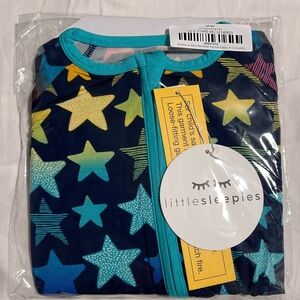Little Sleepies Shades of Stars Size 6-12mon NIB Zippy